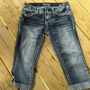 (taking offers) Women's Mid rise ankle Cropped jeans